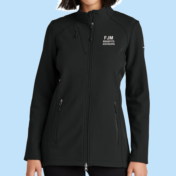 FJM - Ladies Stretch Soft Shell Jacket Thumbnail