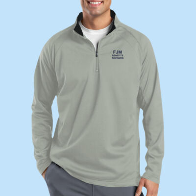 FJM - Sport Wick ® Fleece 1/4 Zip Pullover Thumbnail